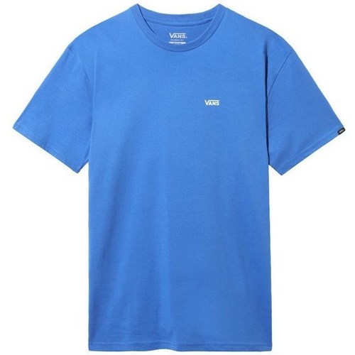 Textil Homem T-Shirt mangas curtas amp Vans Left Chest Logo Azul