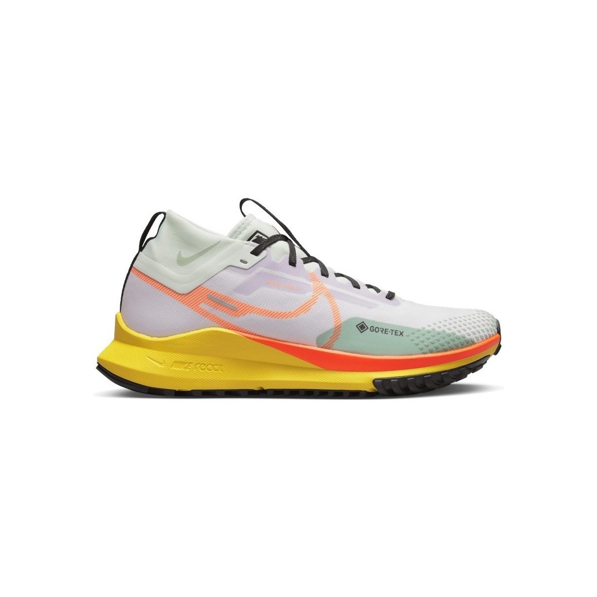 Sapatos Homem Sapatilhas de corrida Nike React Pegasus Trail 4 Goretex Branco