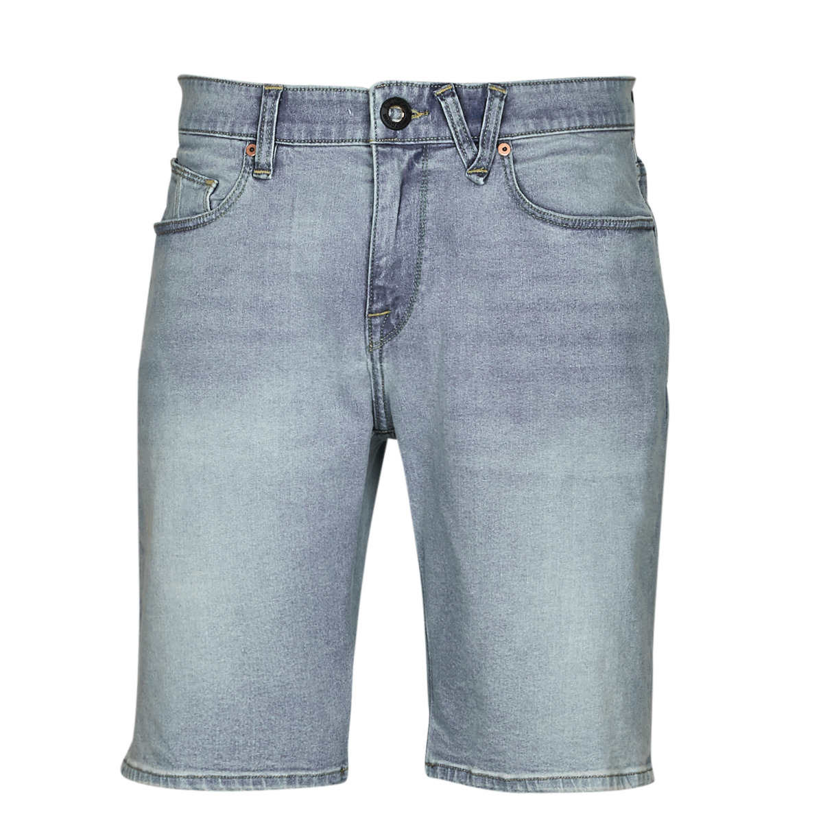 Textil Homem Fit Shorts / Bermudas Volcom SOLVER DENIM SHORT Índigo