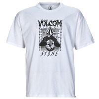 Textil Homem T-Shirt black curtas Volcom EDENER LSE SST Branco