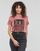 Textil Mulher Compton T-shirt with long sleeves VOLCHEDELIC TEE Rosa