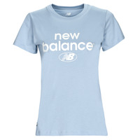 Textil Mulher T-Shirt mangas curtas New Balance Essentials Graphic Athletic Fit Short Sleeve Azul