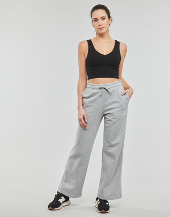 Textil Mulher Calças de treino New Balance Essentials Stacked Logo Sweat Pant Cinza