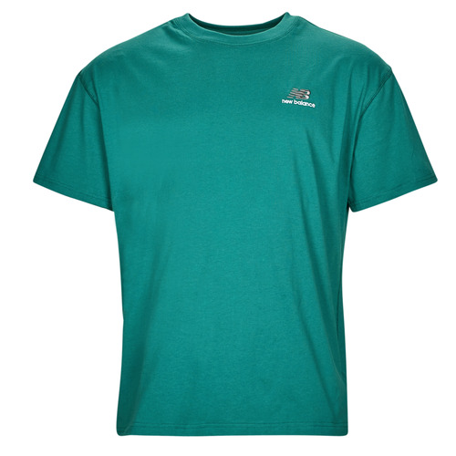 Textil new balance grey New Balance Uni-ssentials Cotton T-Shirt Verde