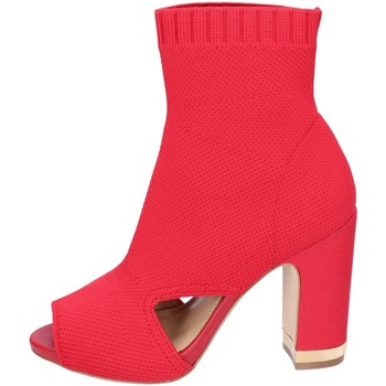 Sapatos Mulher Botins Baixo: 1 a 2cm BE86 Vermelho