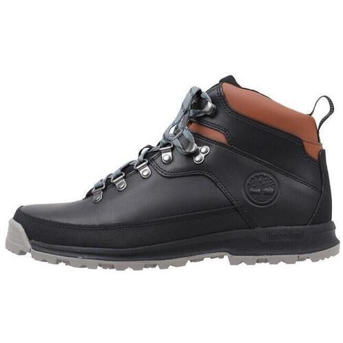 Sapatos Homem Botas Timberland WORLD HIKKER MID Preto