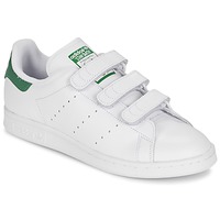 Sapatos Sapatilhas adidas Sort Originals STAN SMITH CF Branco / Verde