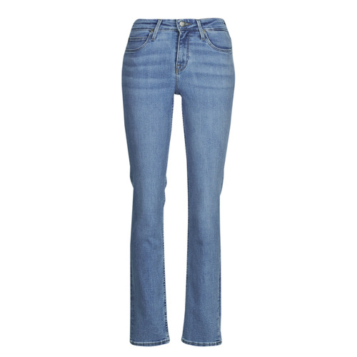 Textil Mulher Calças Jeans Swimming Lee MARION STRAIGHT Cinza
