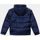 Textil Criança Casacos  Levi's 9EF848 BLOCK PUFFER-BCF NAVAL ACADEMY Azul