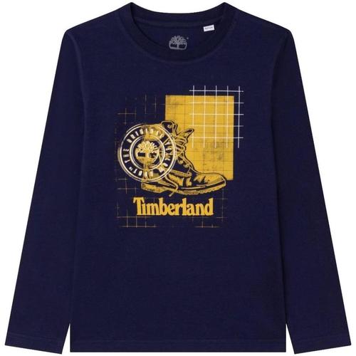 Textil Rapaz T-Shirt mangas curtas Timberland  Azul