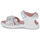 Sapatos Rapariga Sandálias Biomecanics 232248 Branco / Prata