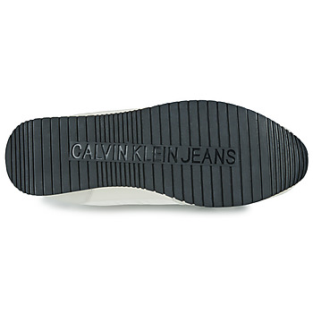 Calvin Klein Jeans RUNNER SOCK LACEUP NY-LTH Branco / Vermelho