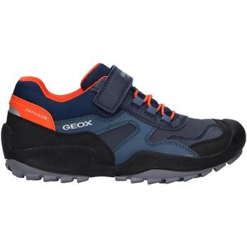 Sapatos Rapaz Multi-desportos Geox J261WC 050BU J NEW SAVAGE Azul