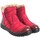 Sapatos Mulher Multi-desportos Vicmart Bota feminina borgonha  618 Vermelho