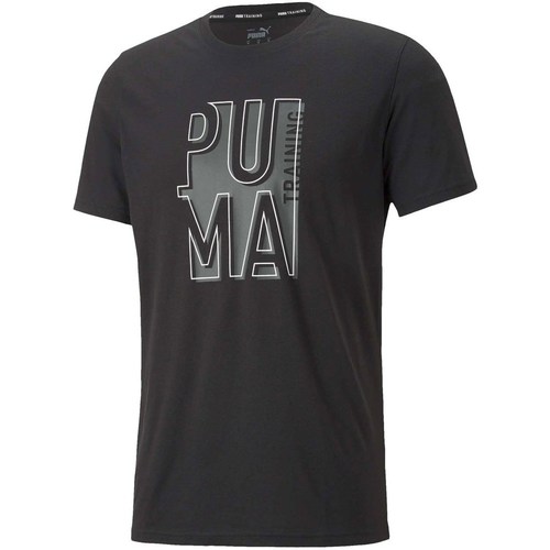Textil Homem T-Shirt mangas curtas Puma Performance Training SS Tee Preto