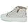 Sapatos Rapariga Sapatilhas de cano-alto MICHAEL Michael Kors SKATE SPLIT II Bege / Ouro