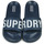Sapatos Homem Chinelos Superdry CODE CORE POOL SLIDE Marinho / Branco