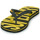 Sapatos Homem Chinelos Superdry VINTAGE VEGAN FLIP FLOP Preto / Amarelo