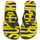 Sapatos Homem Chinelos Superdry VINTAGE VEGAN FLIP FLOP Preto / Amarelo