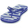 Sapatos Homem Chinelos Superdry VINTAGE VEGAN FLIP FLOP Azul / Branco