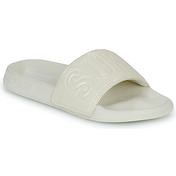 Sapatos Mulher Chinelos Superdry CODE CORE POOL SLIDE Branco