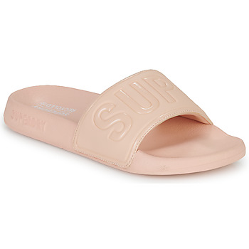 Sapatos Mulher Chinelos Superdry CODE CORE POOL SLIDE Rosa