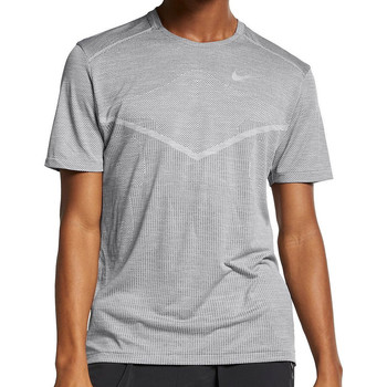 Textil Homem T-shirts e Pólos air Nike  Cinza