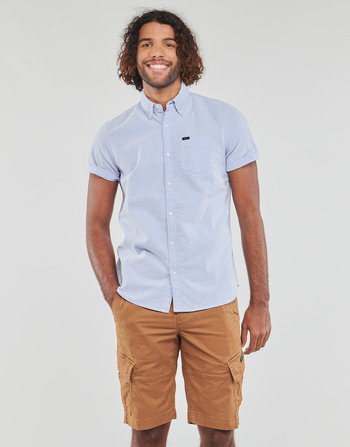 Superdry VINTAGE OXFORD S/S layered-collar SHIRT