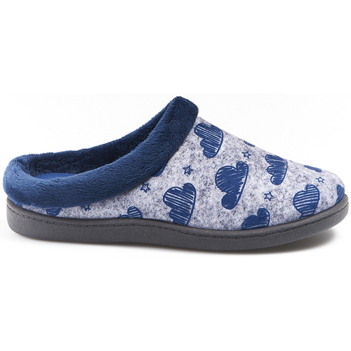 Sapatos Mulher Jack & Jones Plumaflex By Roal Zapatillas de Casa Roal 12217 Nubes Azul