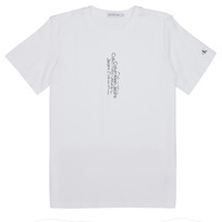 Textil Criança T-Shirt mangas curtas Calvin Klein Jeans SMALL REPEAT INST. LOGO T-SHIRT Branco