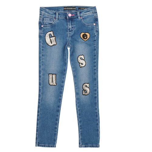Textil Rapariga Conecte-se ou crie uma conta cliente com Guess DENIM FIT PANTS Azul