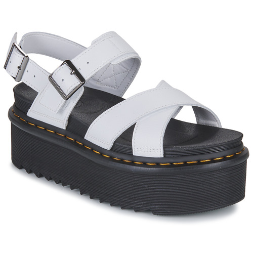 Sapatos Mulher Sandálias Dr. Martens MARTENS Devon Heart 26439001 Black Branco