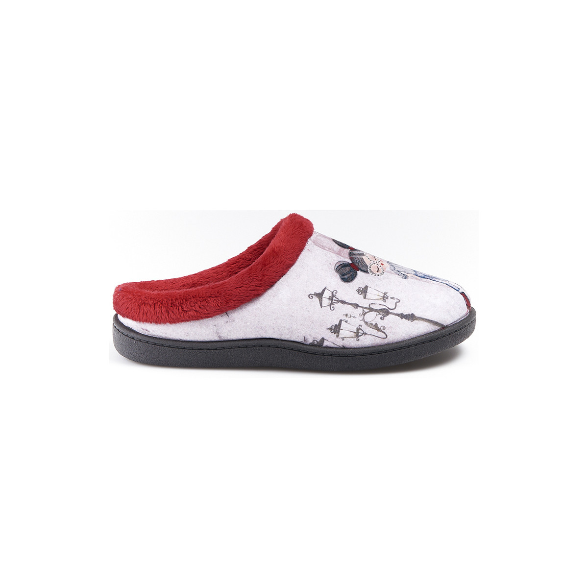 Sapatos Mulher Sapatos & Richelieu Plumaflex By Roal Zapatillas de Casa Roal Londres 12213 Rojo Vermelho