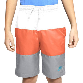 Textil Rapaz Shorts / Bermudas Nike  Laranja