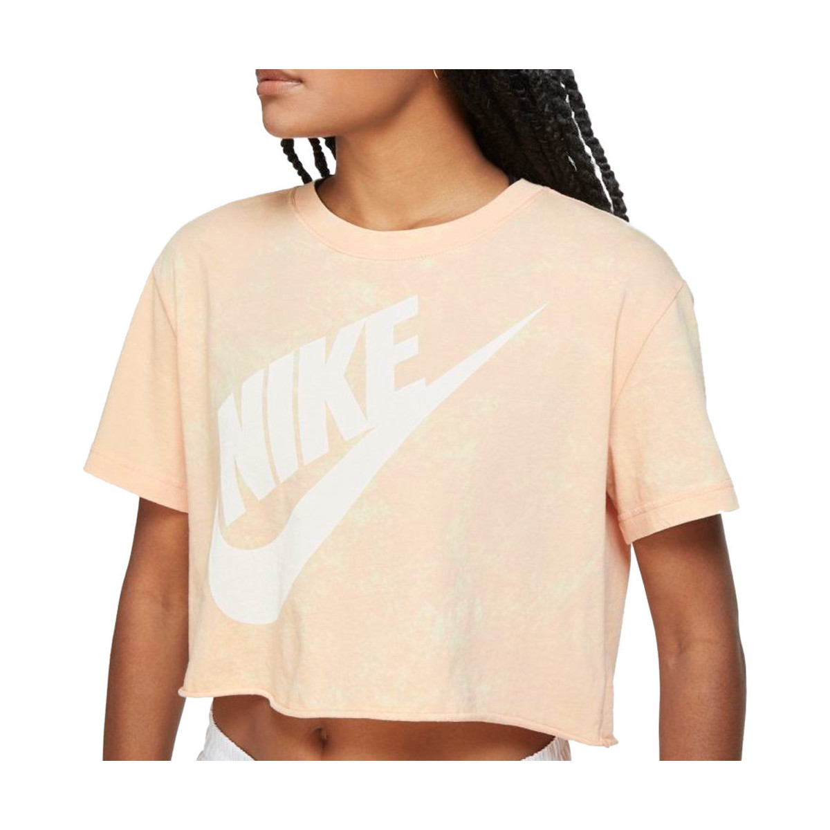 Textil Mulher T-shirts e Pólos Nike  Laranja