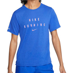 Textil Homem T-shirts e Pólos interior Nike  Azul