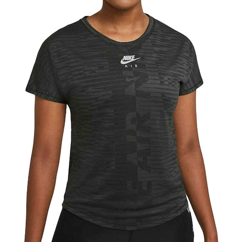 Textil Mulher T-shirts e Pólos softball Nike  Preto