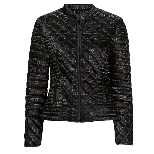 Textil Mulher Quispos Guess Low NEW VONA JACKET Preto