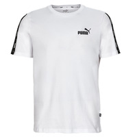 Textil Homem T-Shirt mangas curtas Puma ESS+ TAPE Branco