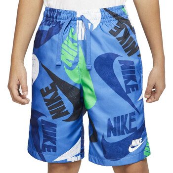 Textil Rapaz Shorts / Bermudas Nike  Azul