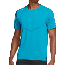 Textil Homem T-Shirt tops mangas curtas Nike  Azul