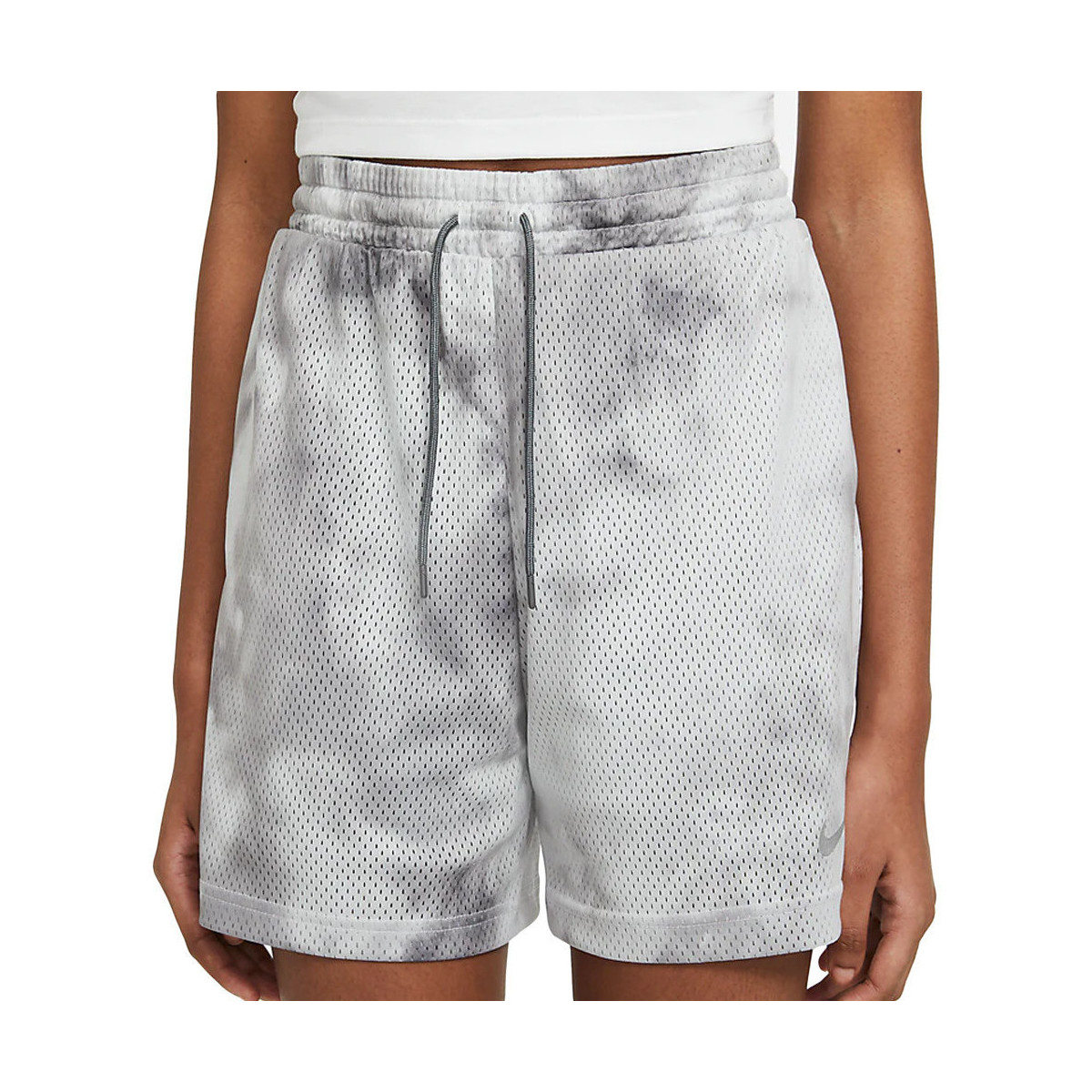 Textil Mulher Shorts / Bermudas Nike  Cinza
