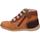 Sapatos Rapaz Botas Kickers 879059-10 BONZIP-2 GOLF 879059-10 BONZIP-2 GOLF 
