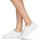Sapatos Mulher Sapatilhas mede-se da base do calcanhar até ao dedo KEATON LACE UP Branco