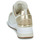 Sapatos Mulher Sapatilhas MICHAEL Michael Kors GEORGIE TRAINER Branco / Ouro