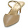 Sapatos Mulher Chinelos MICHAEL Michael Kors JESSA MULE KITTEN Camel / Ouro