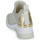 Sapatos Mulher Sapatilhas MICHAEL Michael Kors WILLIS WEDGE TRAINER Branco / Ouro
