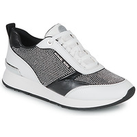 Sapatos Mulher Sapatilhas Tipo de tacão ALLIE STRIDE TRAINER Branco / Preto / Prateado