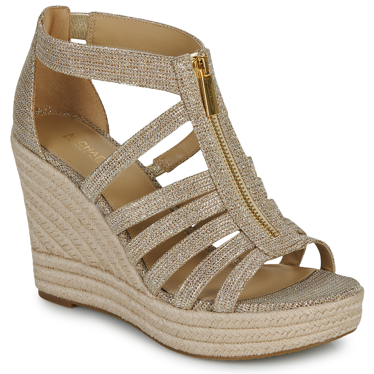 Sapatos Mulher Sandálias Desejo receber os planos dos parceiros de Atelier-lumieresShops BRADLEY WEDGE Ouro
