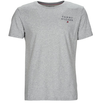 Textil Homem T-Shirt mangas curtas t-shirt Tommy Hilfiger CN SS TEE LOGO Cinza